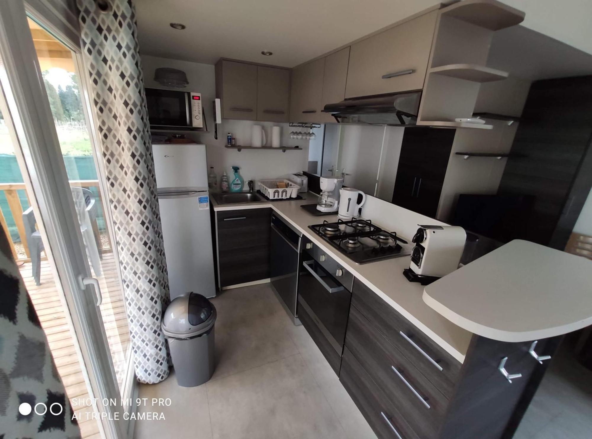 Mobilehome 8 Personnes Avec Clim Situe Aux Sables Du Midi Valras-Plage Bagian luar foto