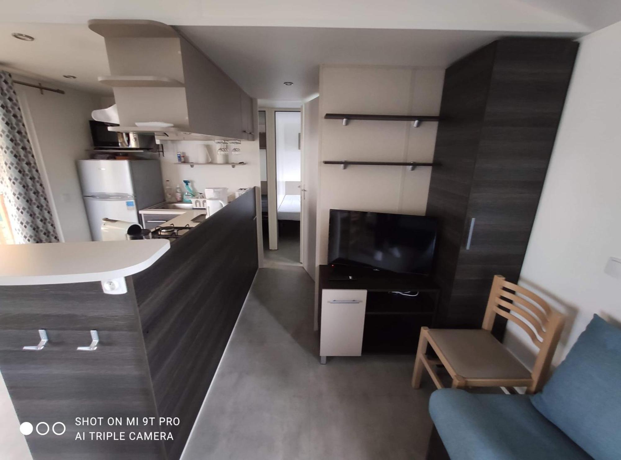 Mobilehome 8 Personnes Avec Clim Situe Aux Sables Du Midi Valras-Plage Bagian luar foto