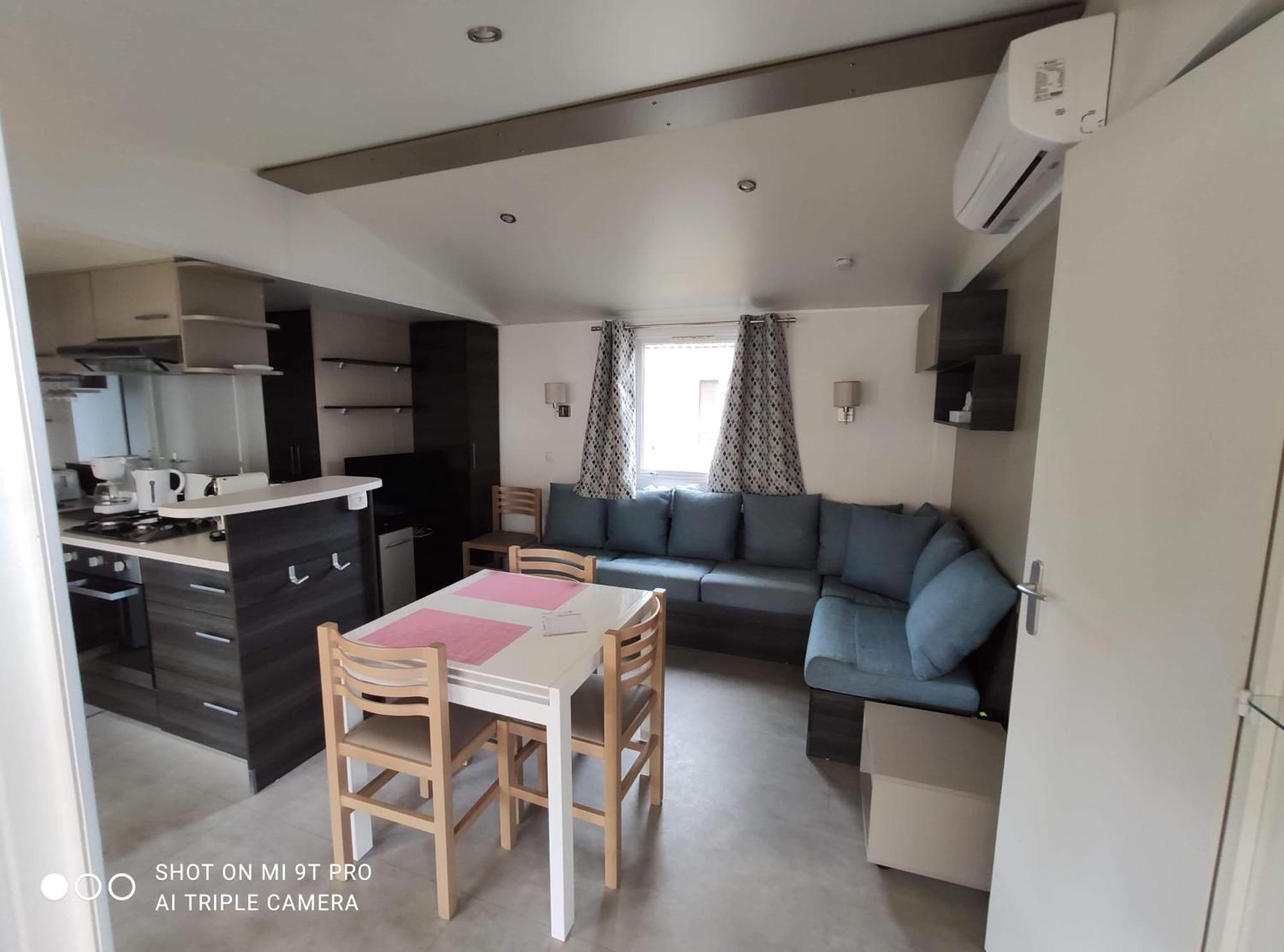 Mobilehome 8 Personnes Avec Clim Situe Aux Sables Du Midi Valras-Plage Bagian luar foto