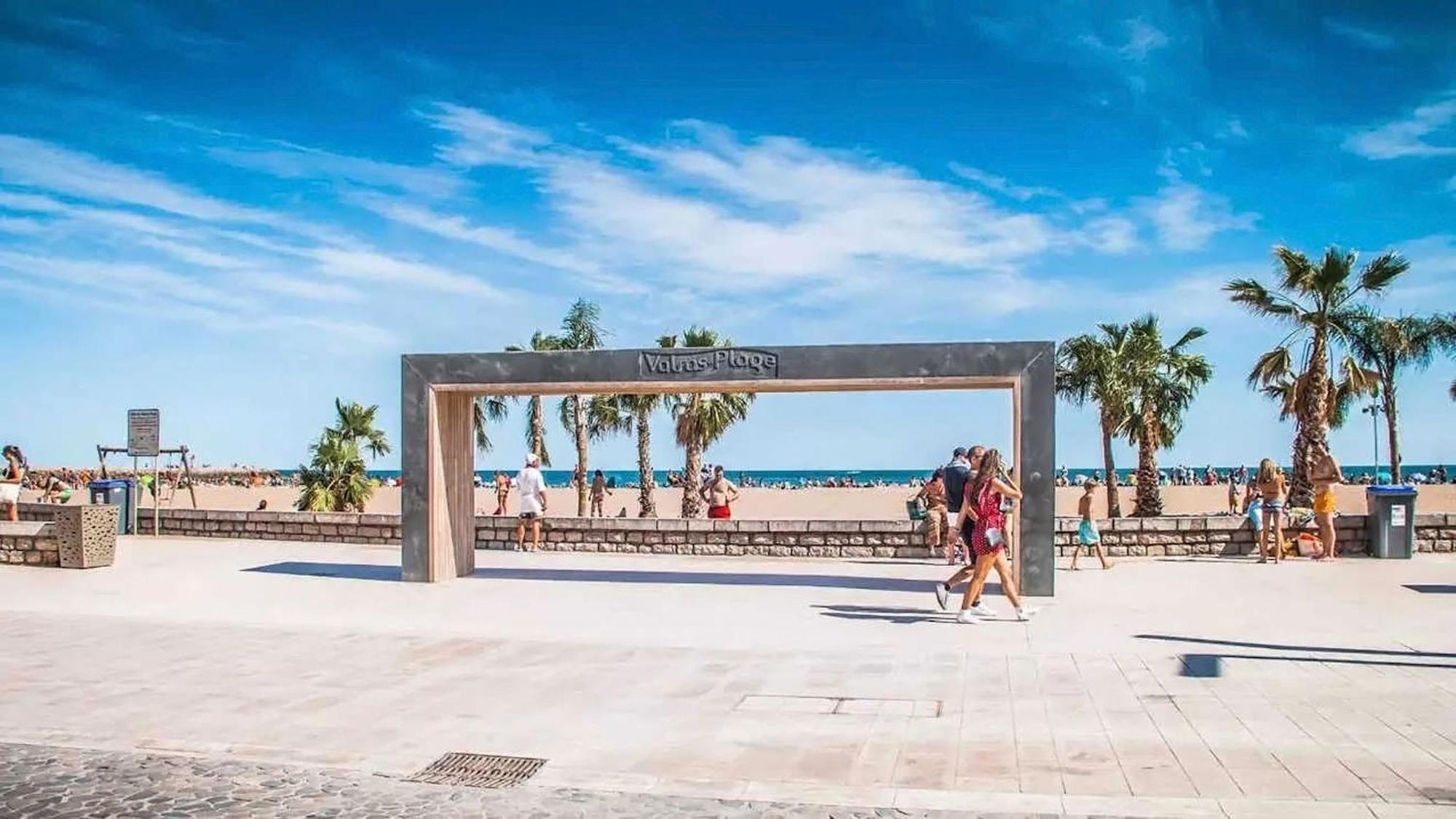 Mobilehome 8 Personnes Avec Clim Situe Aux Sables Du Midi Valras-Plage Bagian luar foto