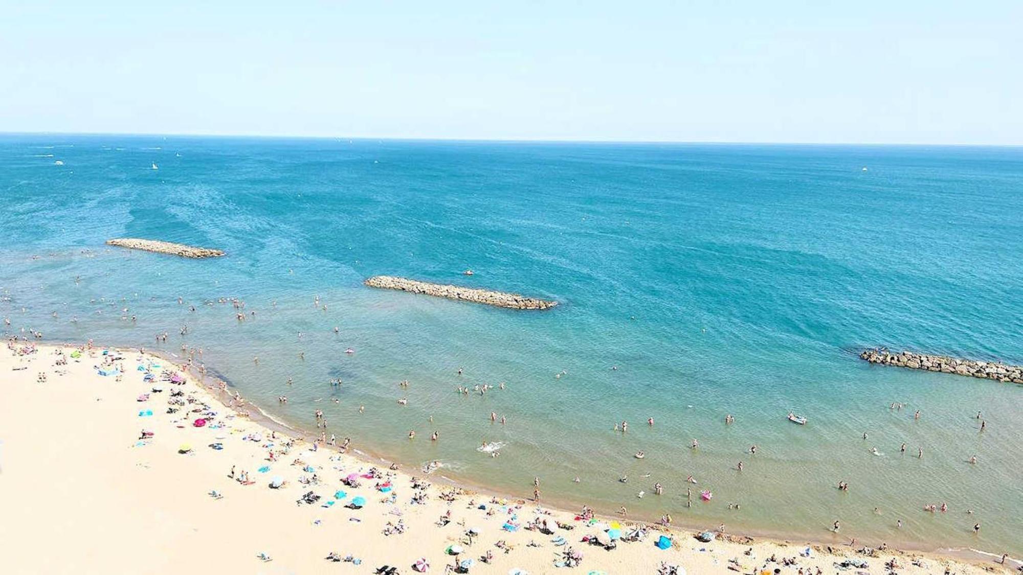 Mobilehome 8 Personnes Avec Clim Situe Aux Sables Du Midi Valras-Plage Bagian luar foto